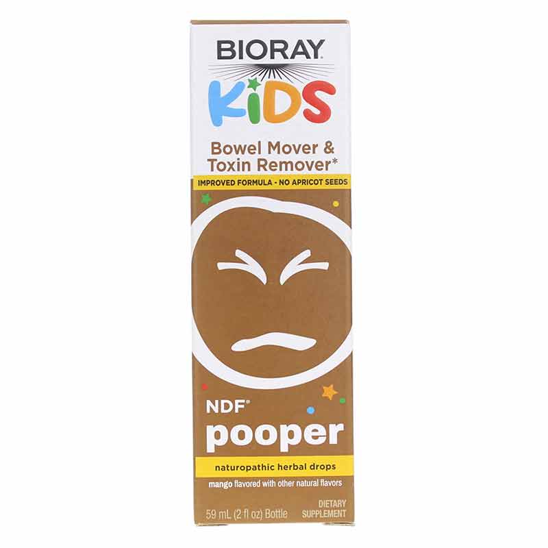 NDF Pooper Herbal Drops, BioRay Kids